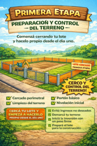 ETAPA 1 — Preparación y Control del Terreno